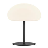 AKKU-TISCHLEUCHTE 34/40 cm   - Schwarz/Weiß, Design, Kunststoff/Metall (34/40cm) - Nordlux
