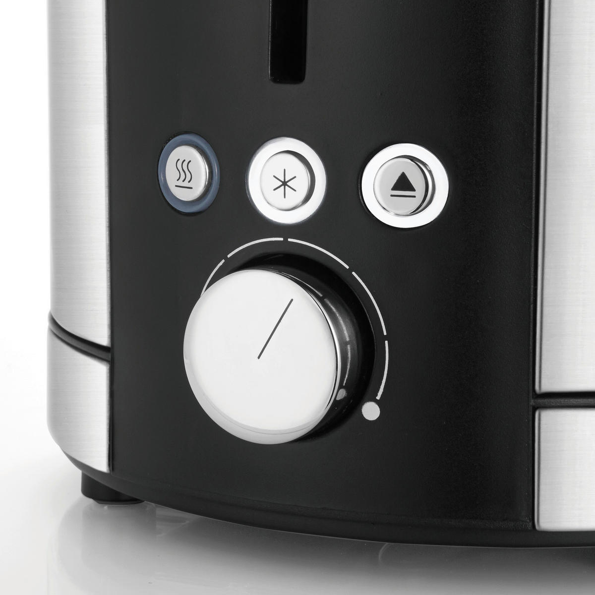 TOASTER  - Silberfarben/Schwarz, Design, Metall - WMF