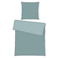 WENDEBETTWÄSCHE Renforcé 135/200 cm  - Salbeigrün/Mauve, Basics, Textil (135/200cm) - Tom Tailor