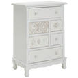 KOMMODE  in 60/81/35 cm  - Weiß, ROMANTIK / LANDHAUS, Holz/Holzwerkstoff (60/81/35cm) - Landscape