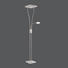 LED-STEHLEUCHTE - Nickelfarben, LIFESTYLE, Metall (29/29/180cm) LED-STEHLEUCHTE - Nickelfarben, LIFESTYLE, Metall (29/29/180cm)