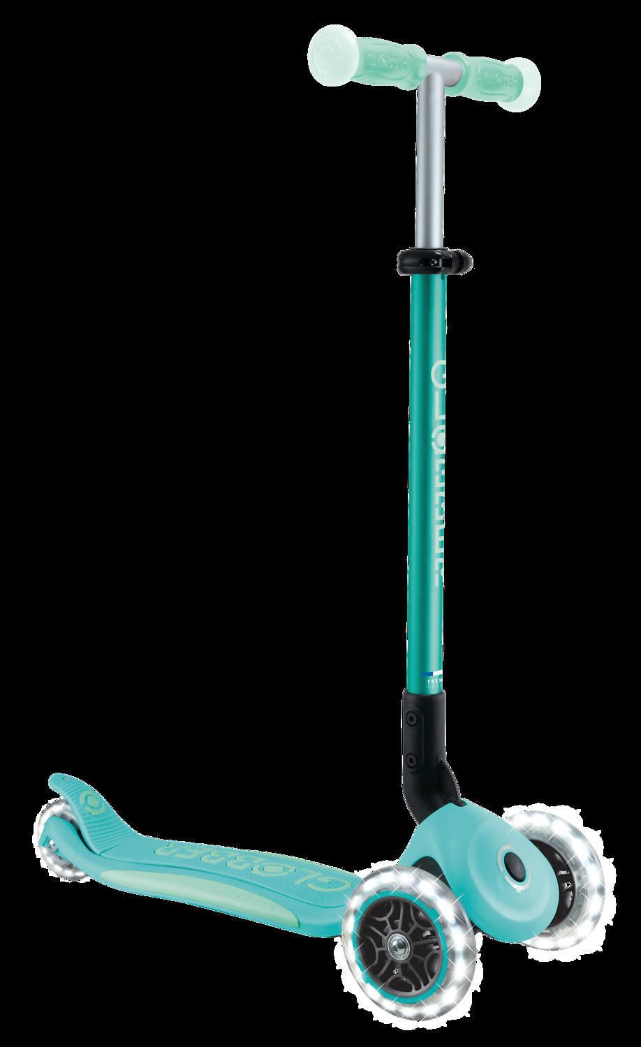KINDERSCOOTER  - Mintgrün, Basics, Kunststoff (57,5/28/82.5cm) - GLOBBER