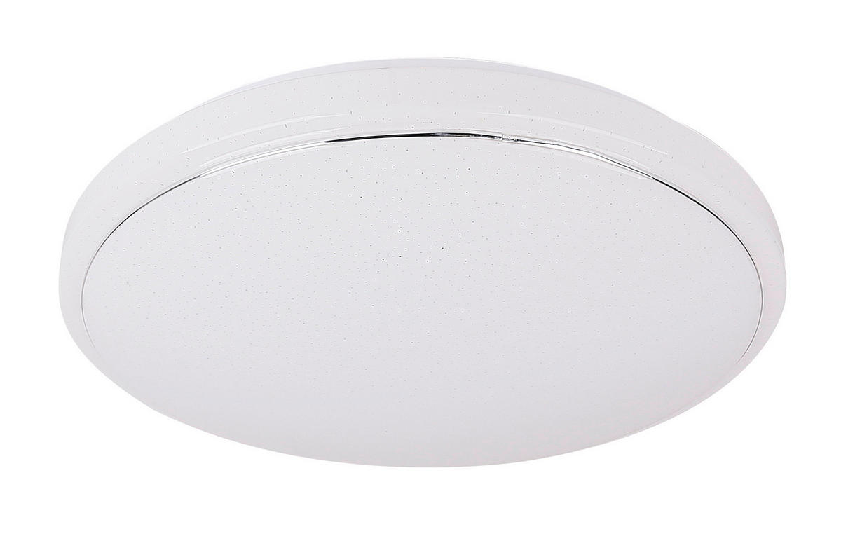 LED-DECKENLEUCHTE 49/49/10 cm   - Weiß, Basics, Metall (49/49/10cm)