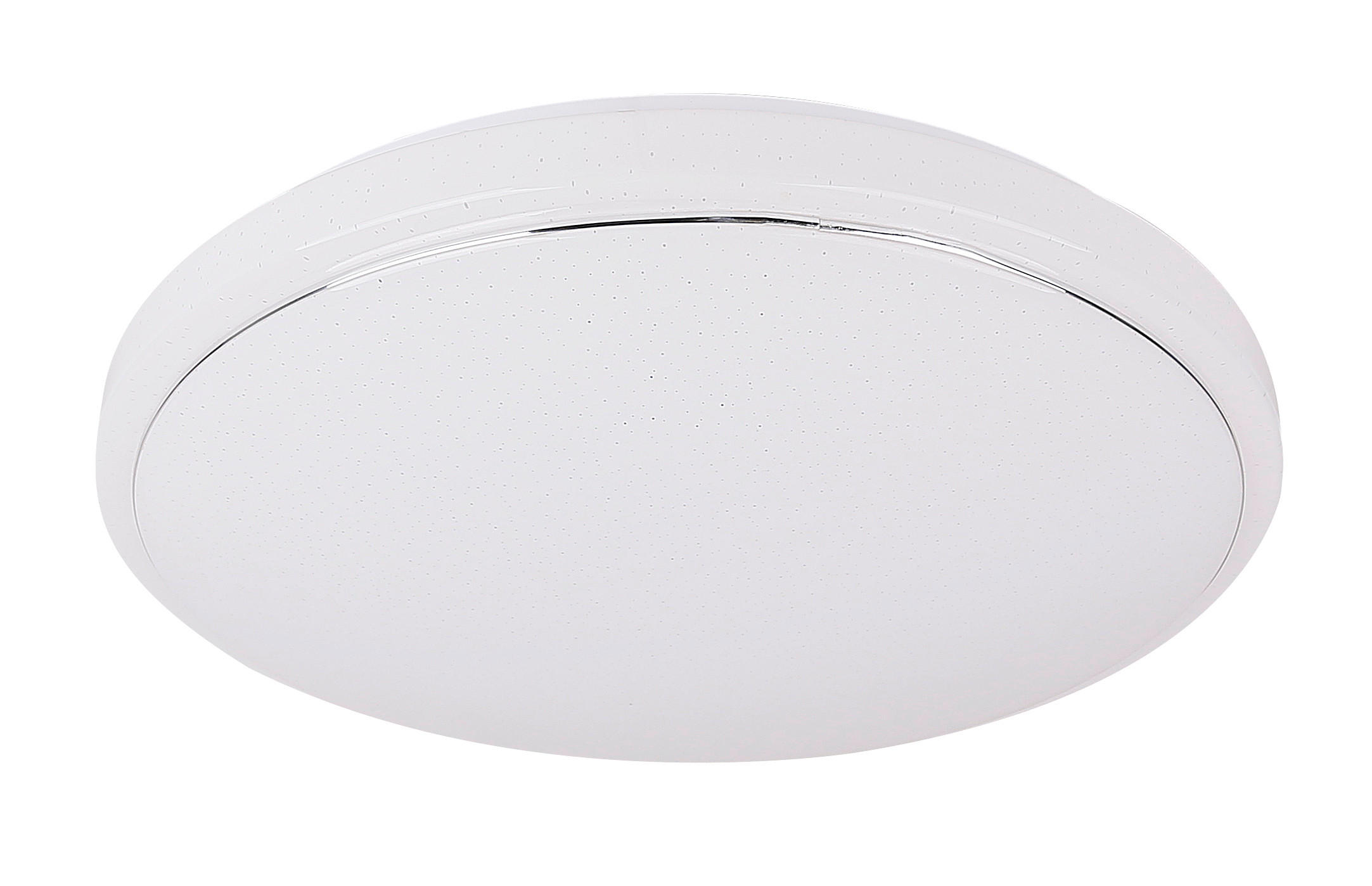 XXXLutz Led-Deckenleuchte Weiß 49x10x49 cm