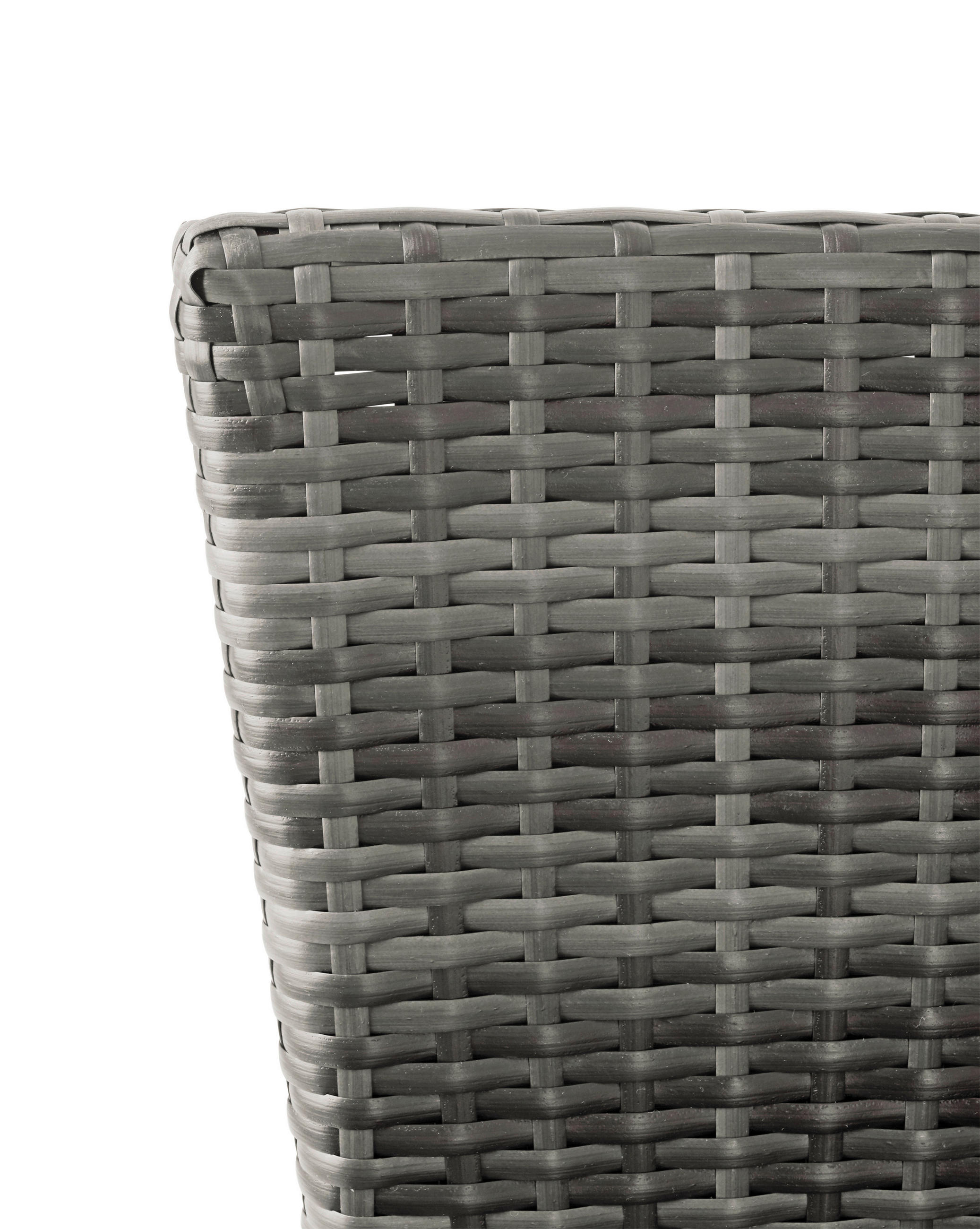 SCAUN DE GRĂDINĂ in metal, plastic gri  - maro/gri, Modern, plastic/metal (62/87/58cm) - Ambia Garden