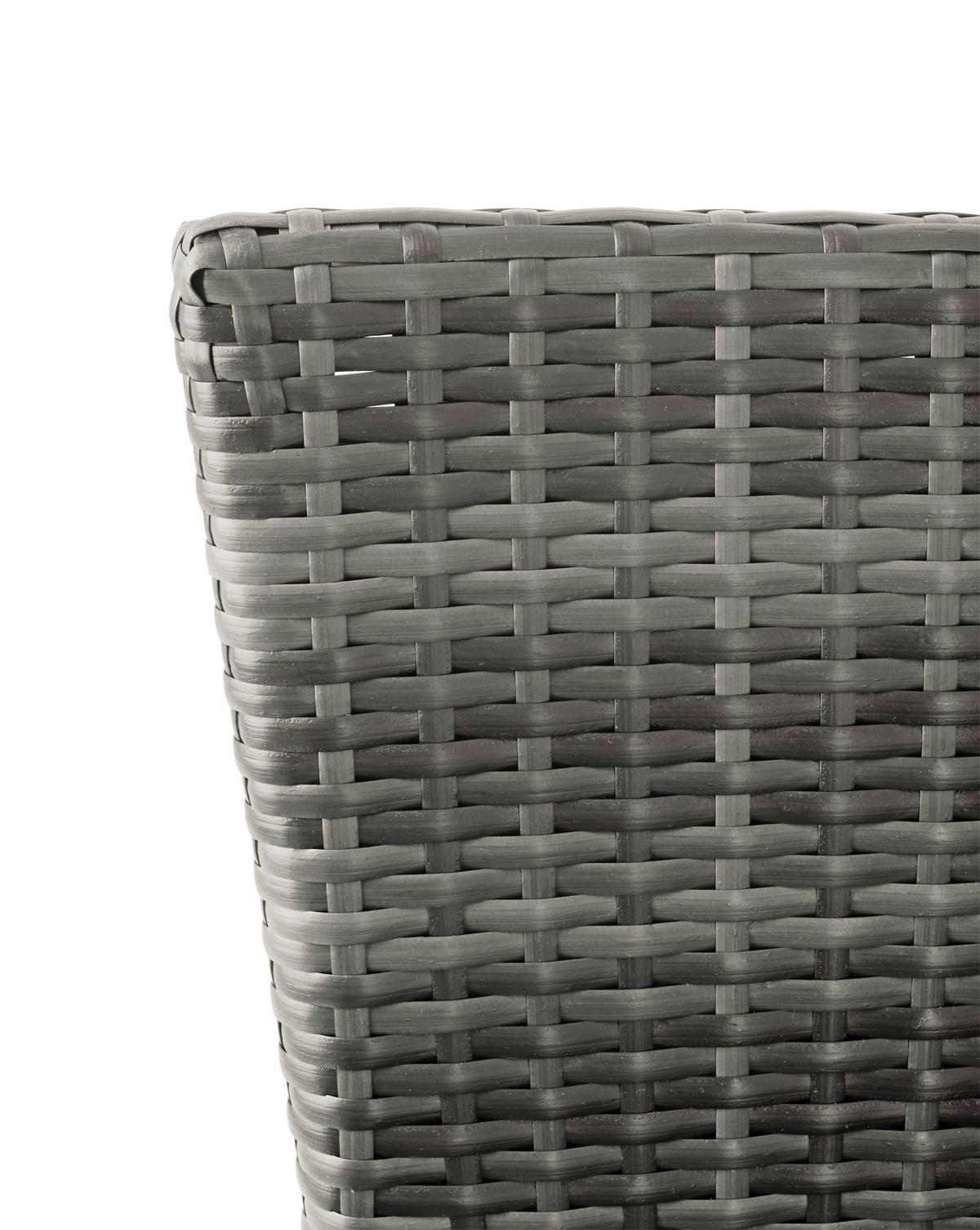 SCAUN DE GRĂDINĂ in metal, plastic gri  - maro/gri, Modern, plastic/metal (62/87/58cm) - Ambia Garden