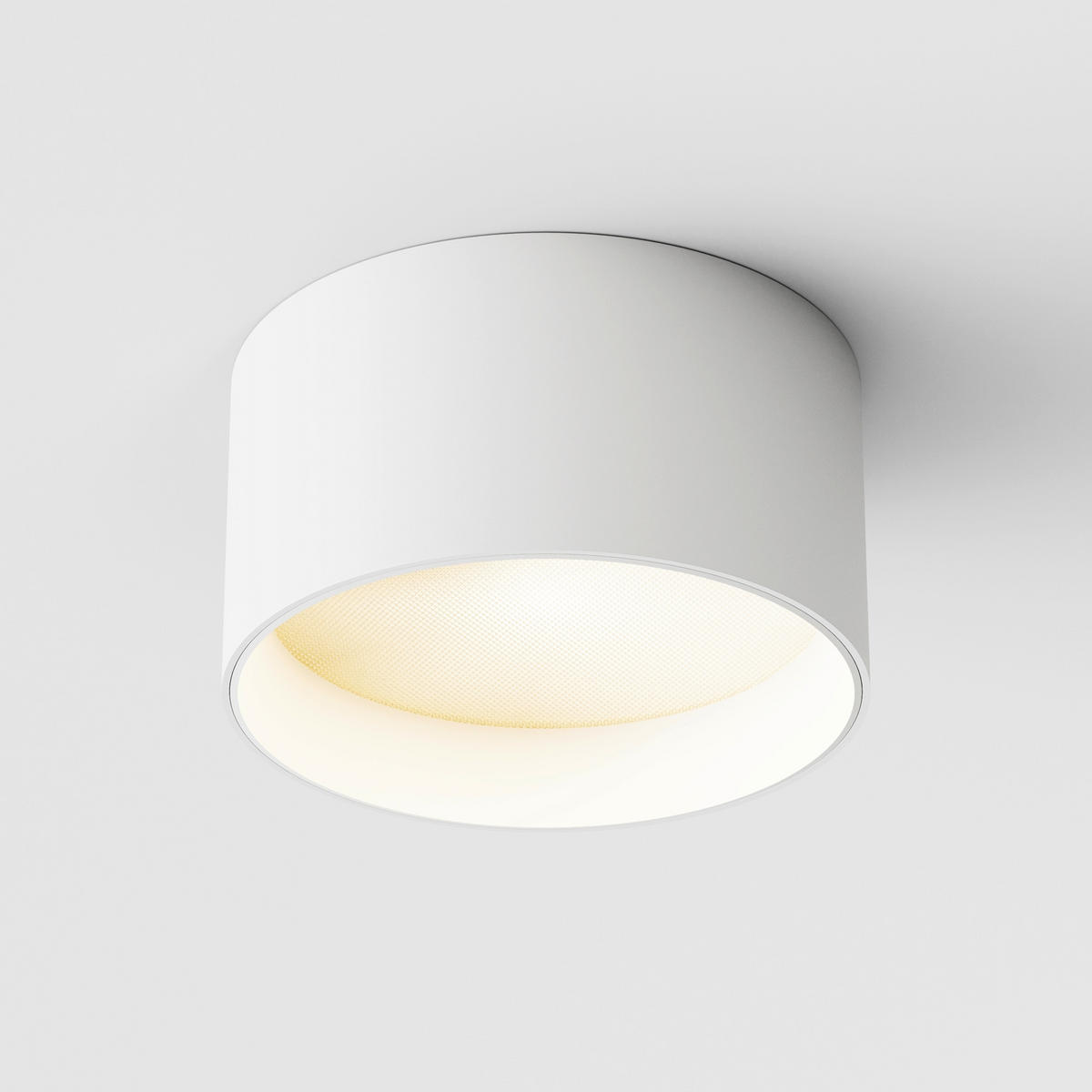 DECKENLEUCHTE  12/6,4 cm    - Weiss, Design, Metall (12/6,4cm) - MAYTONI