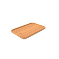 DECKEL  - Braun, Basics, Holz (21,9/14,4/2cm) - Rotho