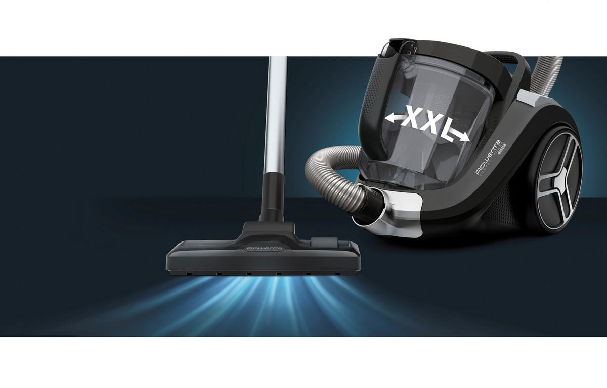 BODENSTAUBSAUGER  - Schwarz/Grau, LIFESTYLE (40,9/27,6/29,1cm) - Tefal