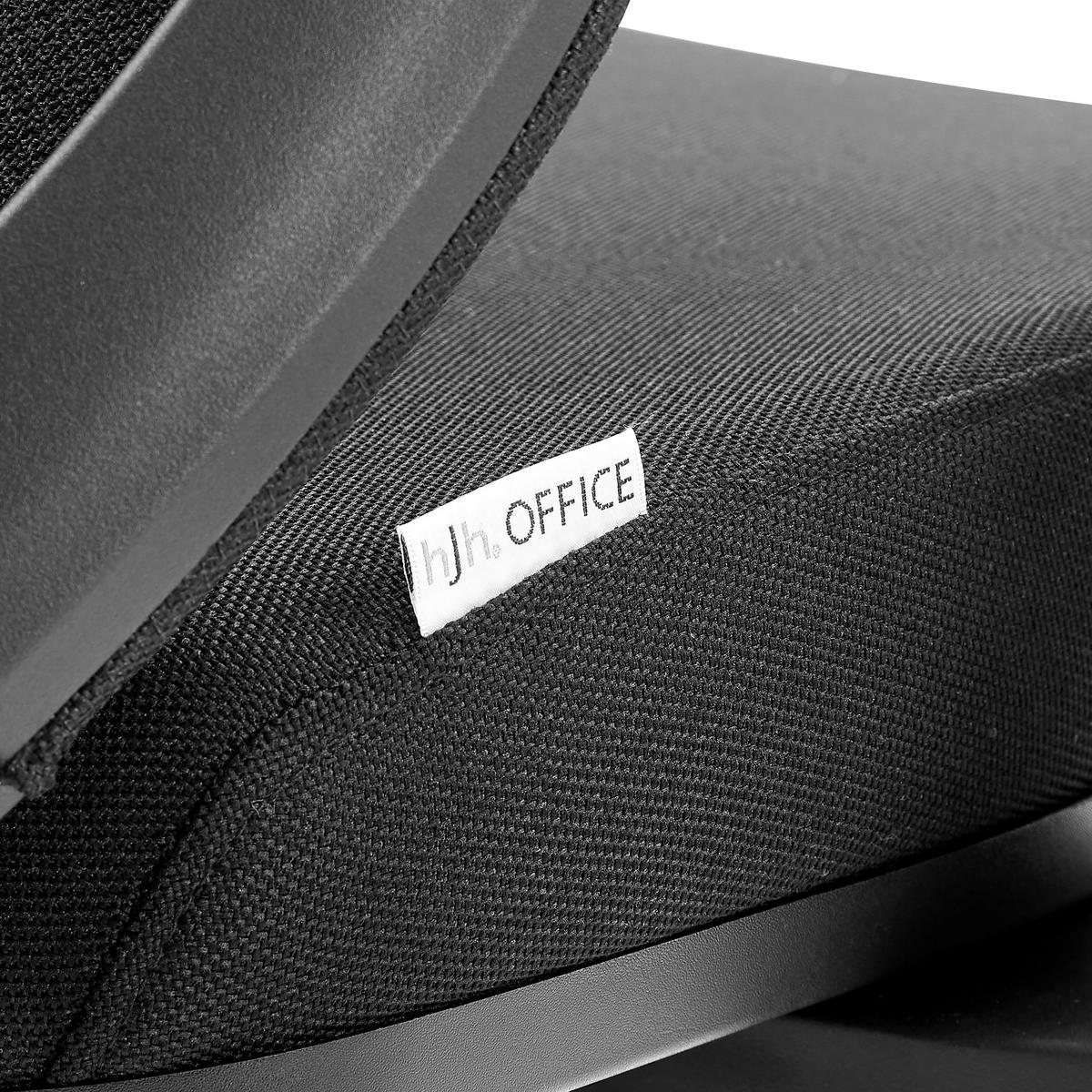 DREHSTUHL Flachgewebe Schwarz  - Schwarz, MODERN, Kunststoff/Textil (73/133/59cm) - MID.YOU