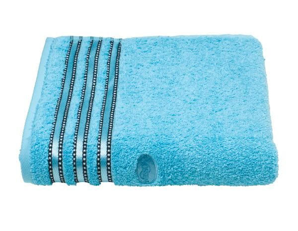 TÖRÖLKÖZŐ 67/140 cm türkiz  - türkiz, Basics, textil (67/140cm) - Vossen