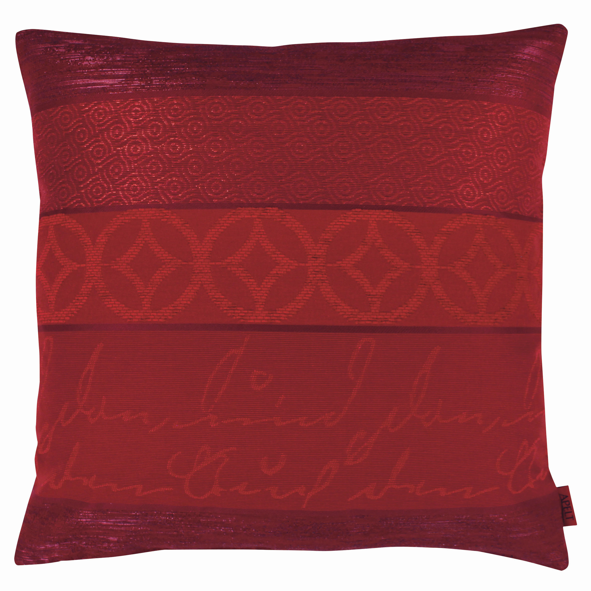 KISSENHÜLLE 49/49 cm  - Dunkelrot, Basics, Textil (49/49cm) - Ambiente