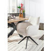 ARMLEHNSTUHL  in Chenille  - Beige/Schwarz, MODERN, Textil/Metall (63/88/63cm) - Livetastic
