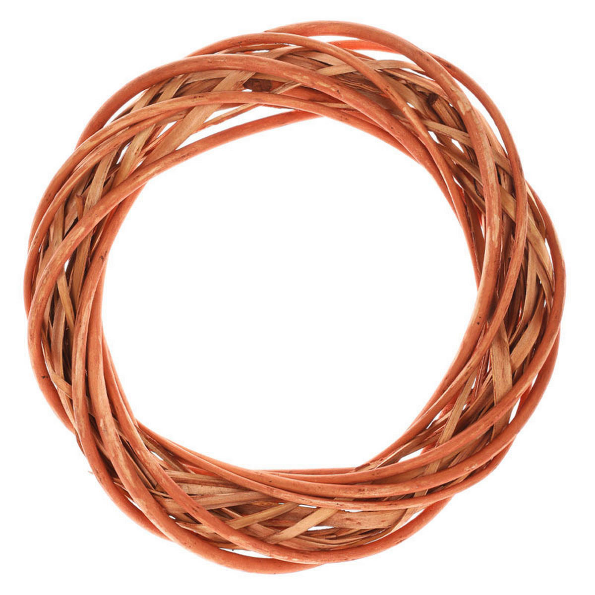 VĚNEC 25 cm - medová, Basics, přírodní materiály (25cm)