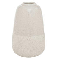 VASE  - Weiß, Basics, Keramik (10,5/15,7cm) - Boltze Home