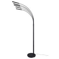 LUČNA LAMPA Reed  - crna, Osnovno, metal (196cm)