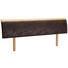 KOPFTEIL - Eichefarben/Braun, Natur, Holz/Textil (97/44/2,5cm) - Linea Natura KOPFTEIL - Eichefarben/Braun, Natur, Holz/Textil (97/44/2,5cm) - Linea Natura