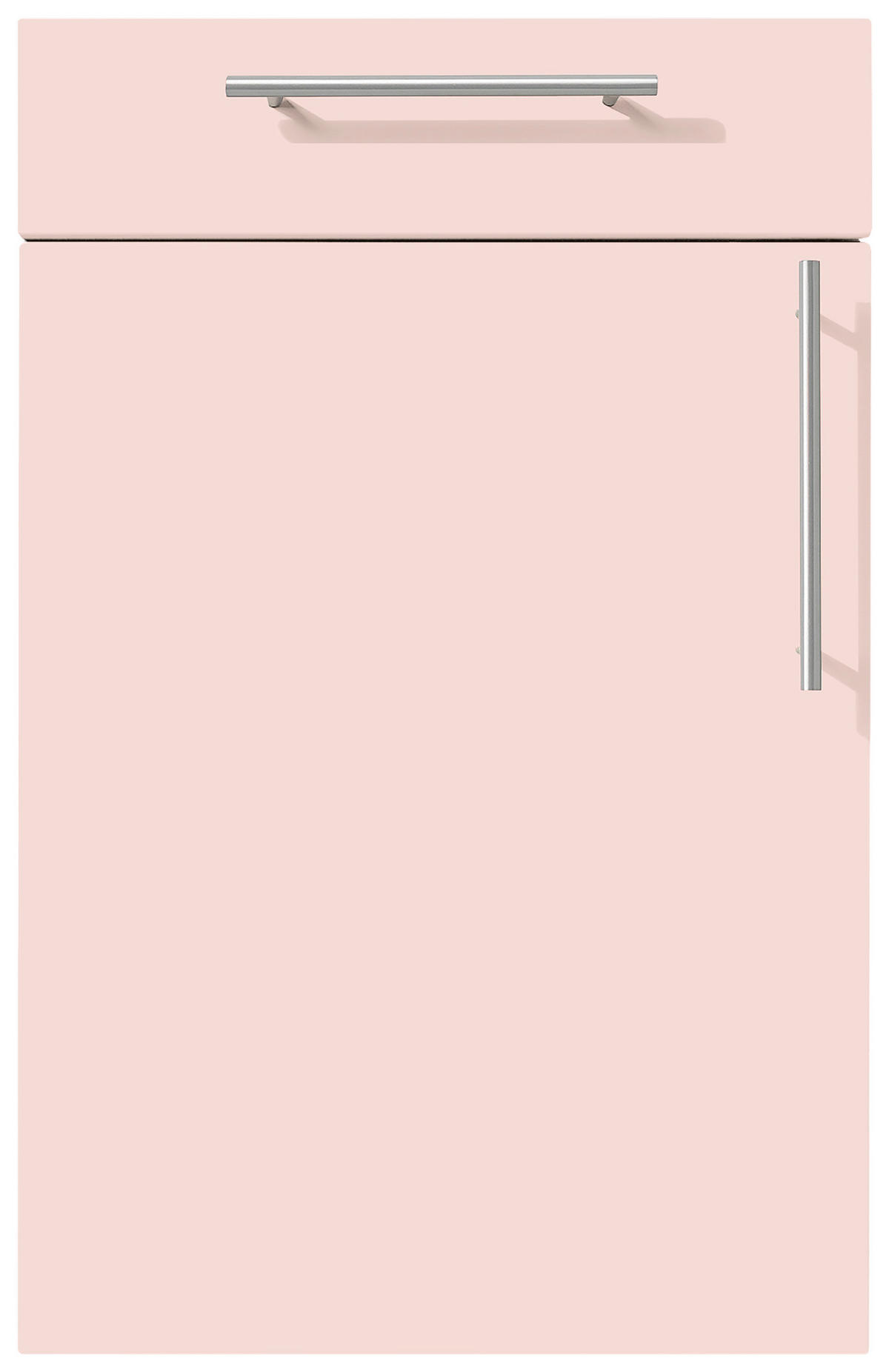 EINBAUKÜCHE SILVIA  - Rot/Schwarz, Design, Holzwerkstoff - Novel