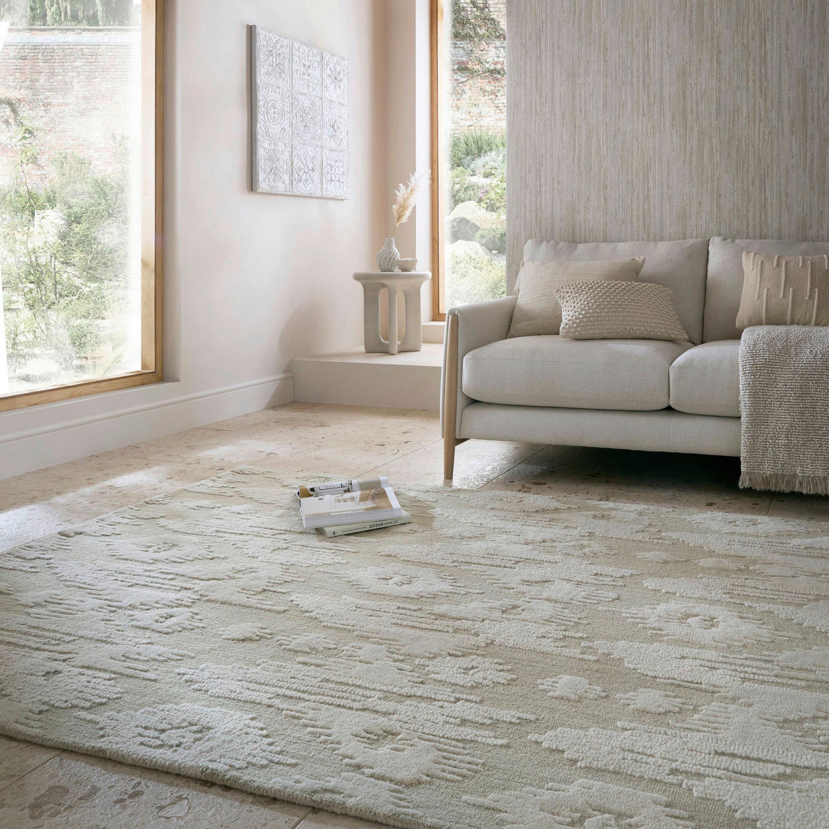 WOLLTEPPICH 200/290 cm Beige  - Beige, MODERN, Textil (200/290cm) - Xora