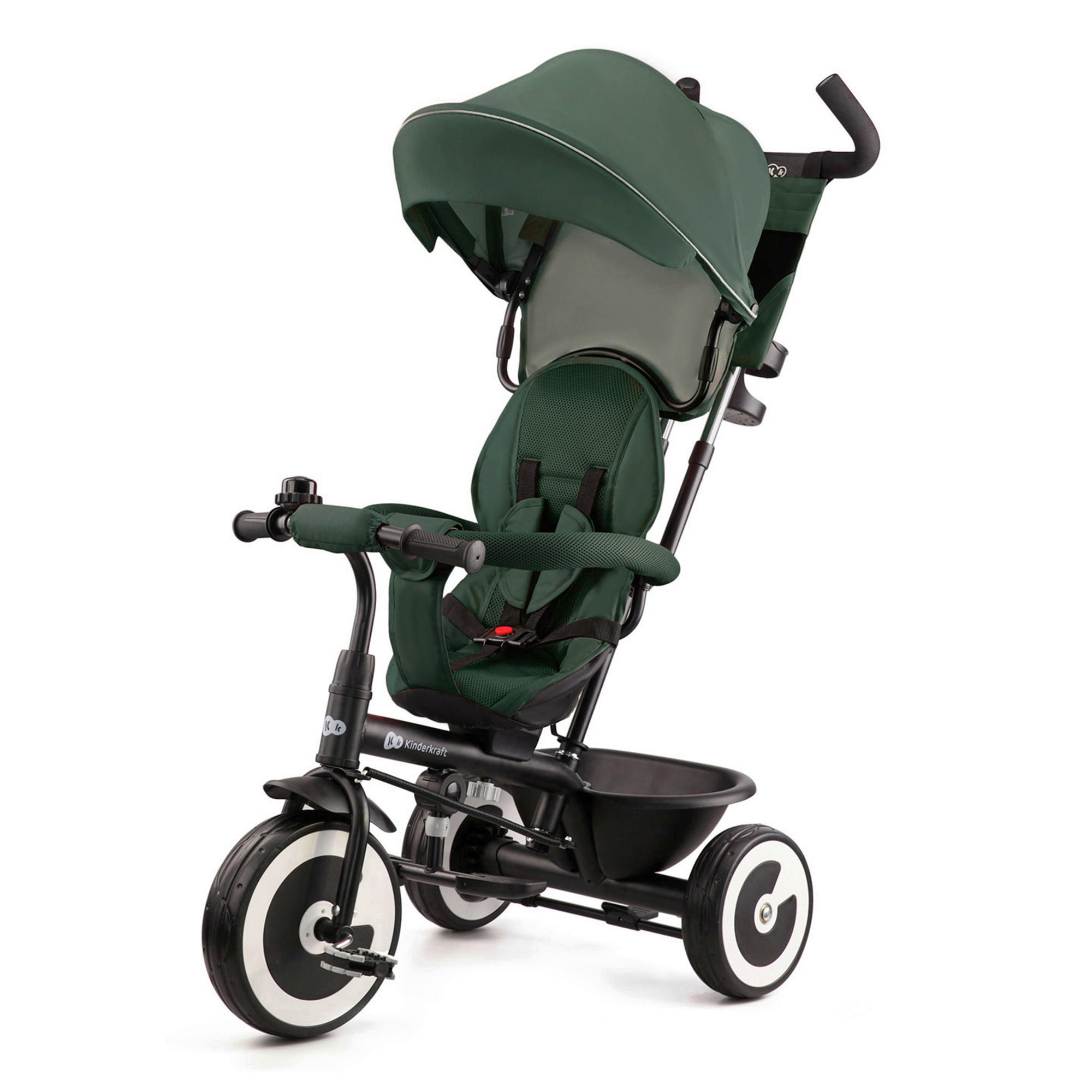 DREIRAD - Dunkelgrün, Basics, Kunststoff/Metall (94/105/50cm) - kinderkraft