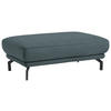 HOCKER in Textil Blau  - Blau/Schwarz, Design, Textil/Metall (127/46/72cm) - Dieter Knoll