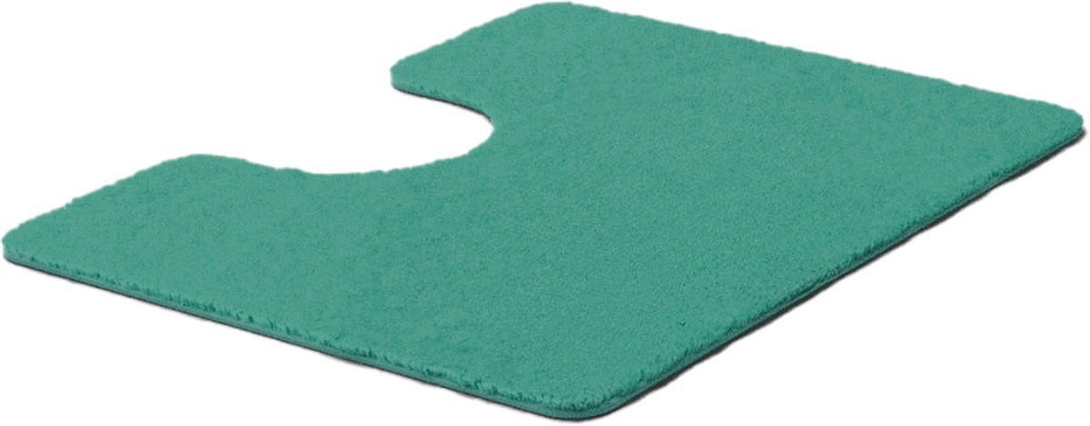 WC-VORLEGER Grün 50/60 cm  - Grün, Basics, Kunststoff/Textil (50/60cm) - Grund