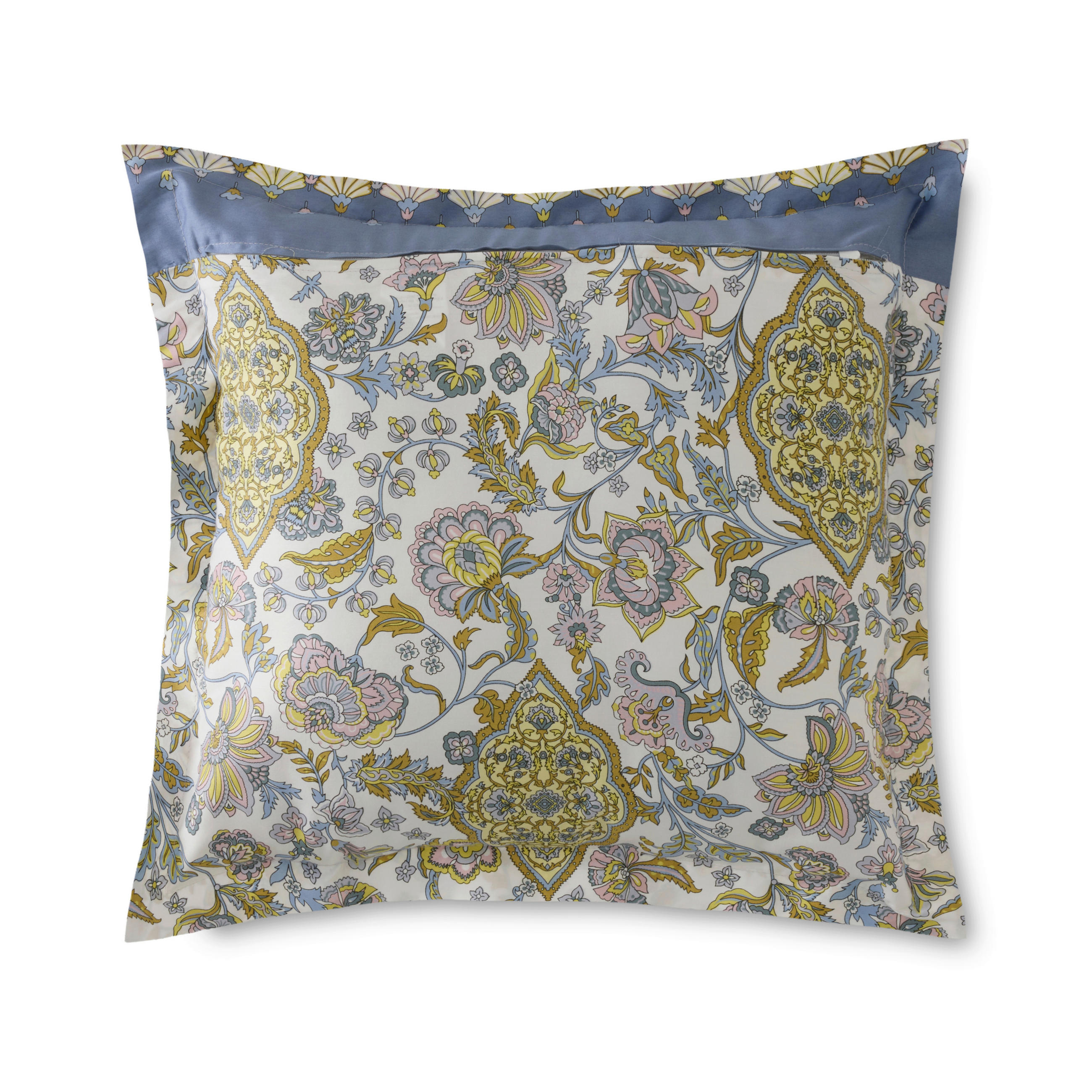 KISSENHÜLLE Tigullio 40/40 cm  - Hellblau, KONVENTIONELL, Textil (40/40cm) - Bassetti