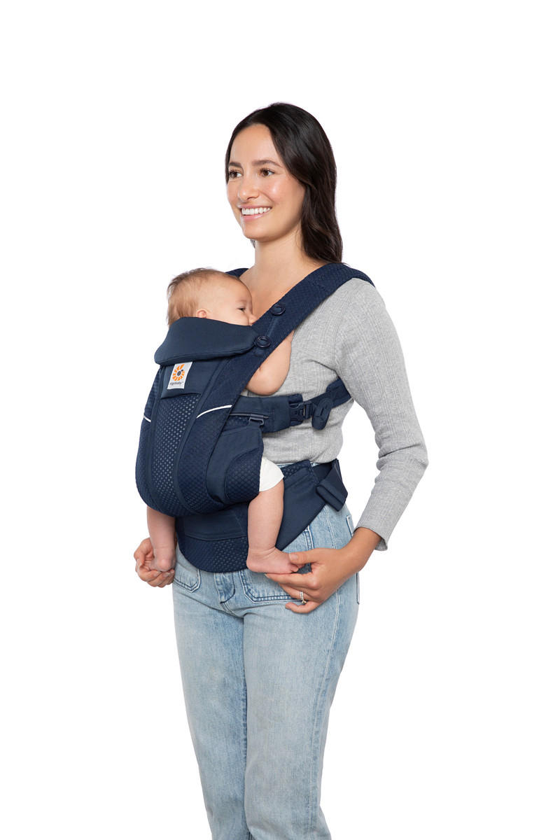 KENGURU  Omni Breeze  temno modra  - temno modra, Basics, tekstil (0,7kg) - Ergo Baby