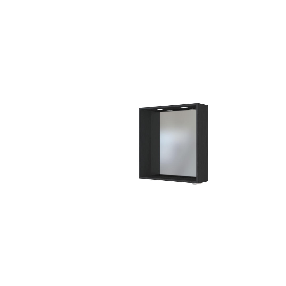 BADEZIMMER  in 90 cm  - Graphitfarben/Weiß, KONVENTIONELL, Keramik/Holzwerkstoff (90cm)
