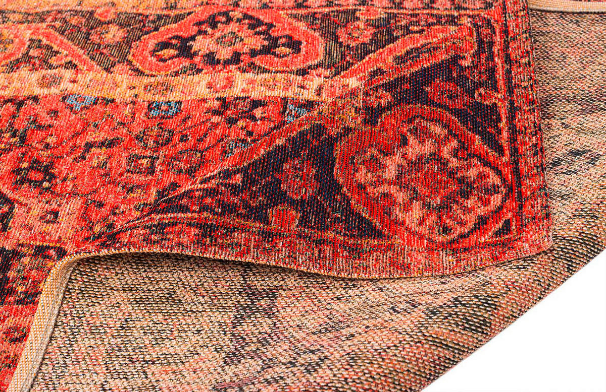 FLACHWEBETEPPICH 60/230 cm Rot  - Rot, Design, Textil (60/230cm) - Tom Tailor