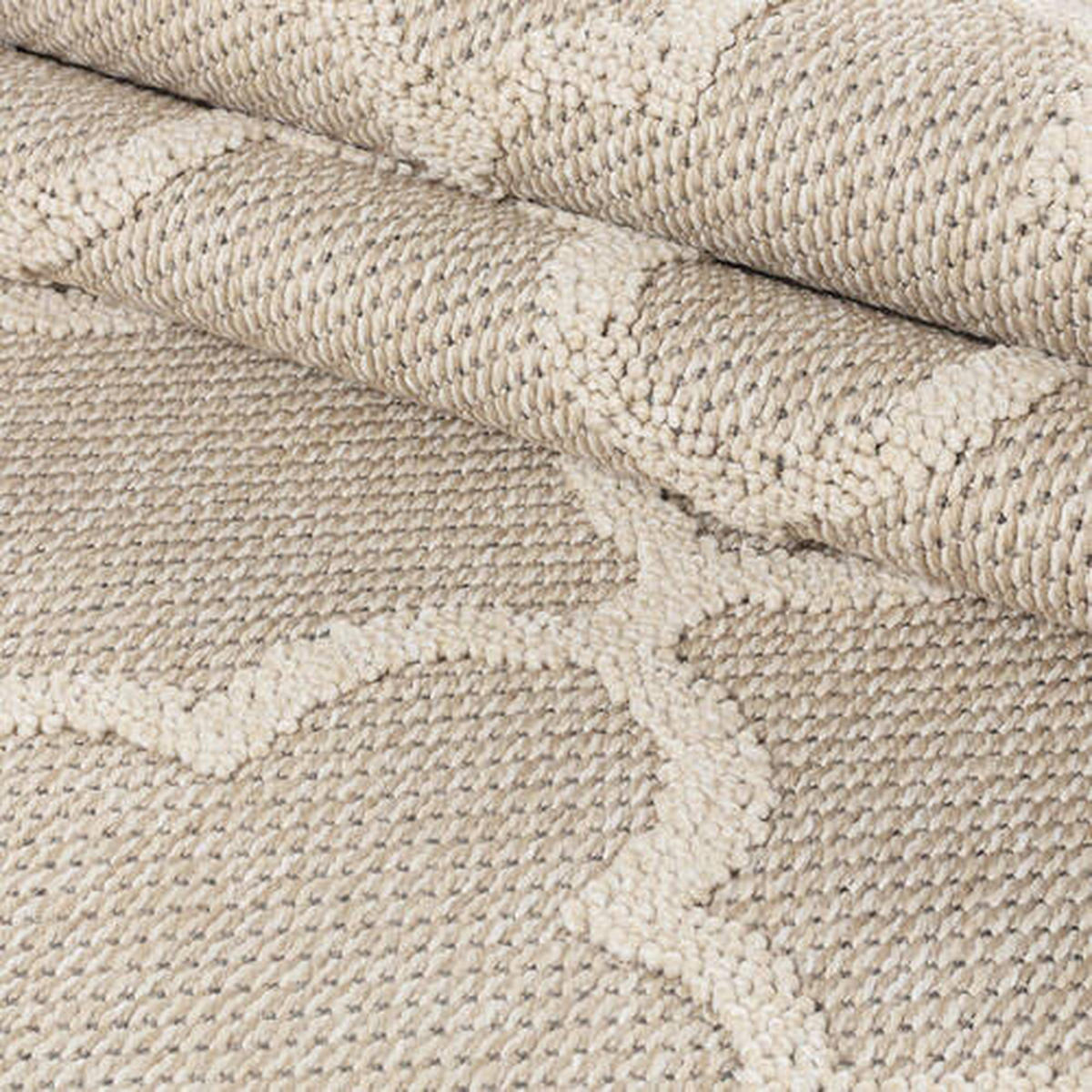 UTOMHUSMATTA 200/290 cm Patara  - beige, Design, textil (200/290cm) - Novel