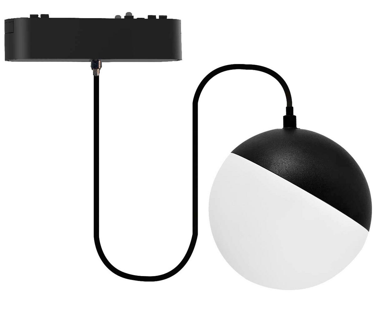 VISEĆA SVJET. ZA SIST.RASVJET  - crna, Basics, metal (10/100cm)