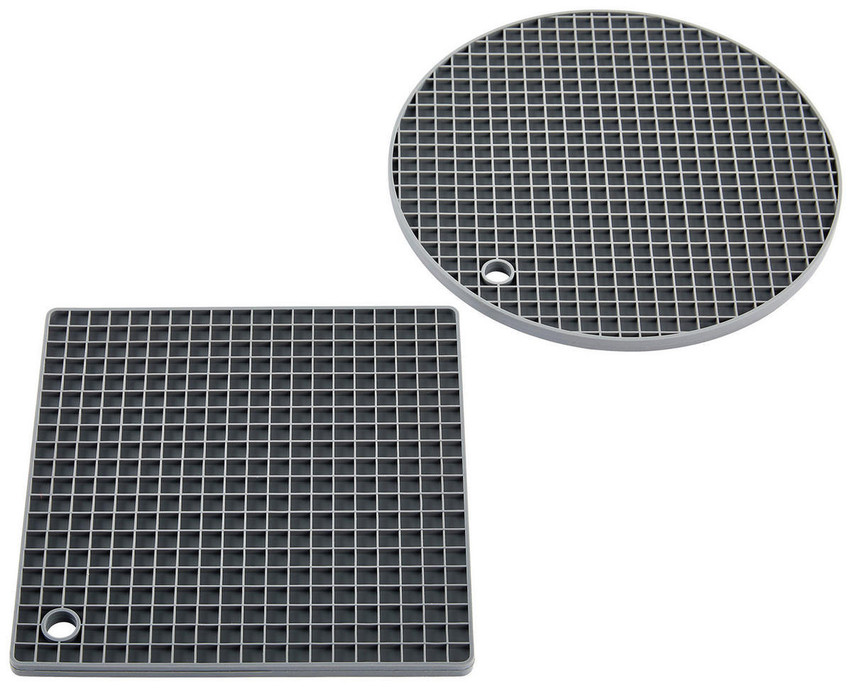 DRŽAČ ZA LONAC siva , plastika   - siva, Osnovno, plastika - Homeware Profession.