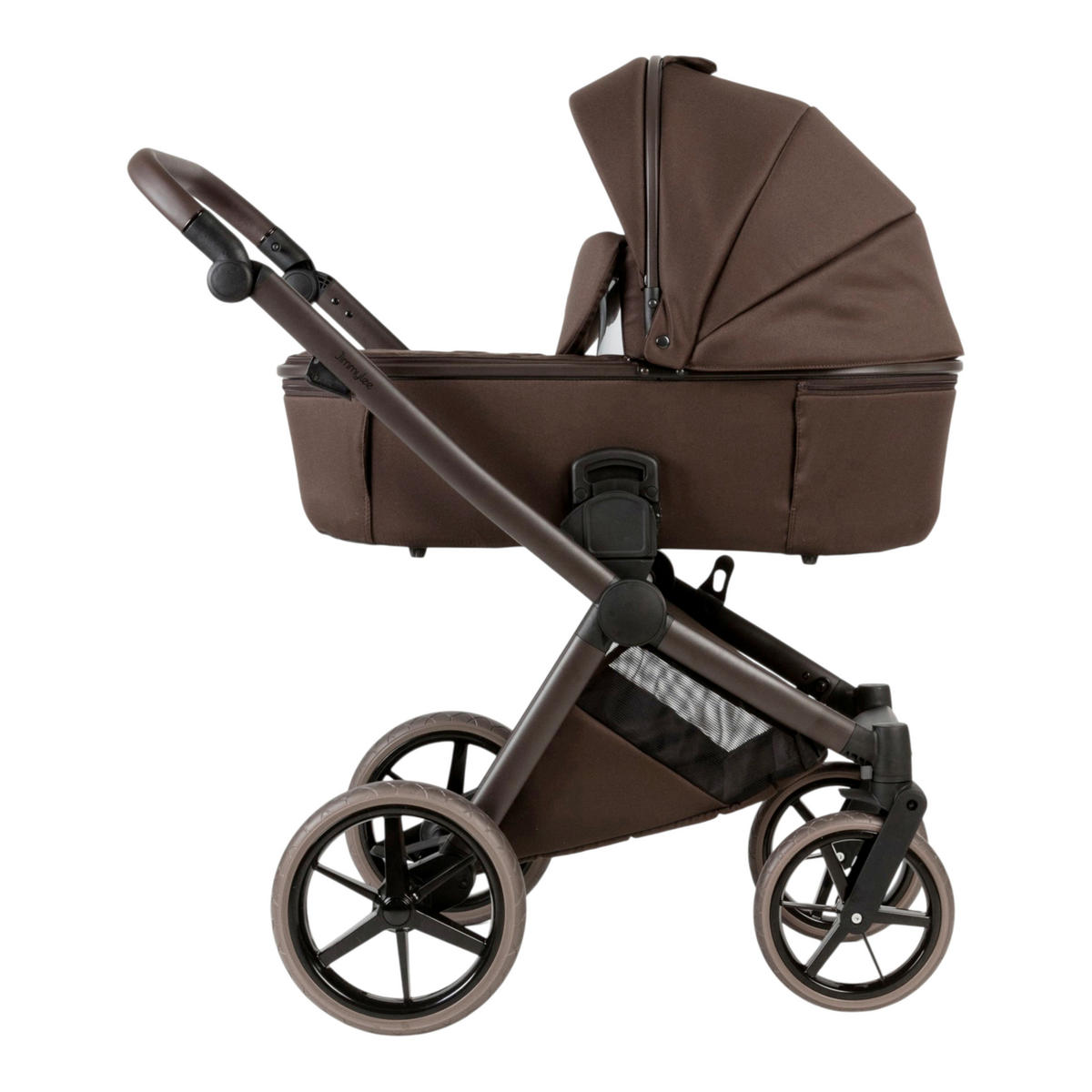 KINDERWAGENSET  - Braun, Trend, Kunststoff/Textil (100/59/106cm) - Jimmylee