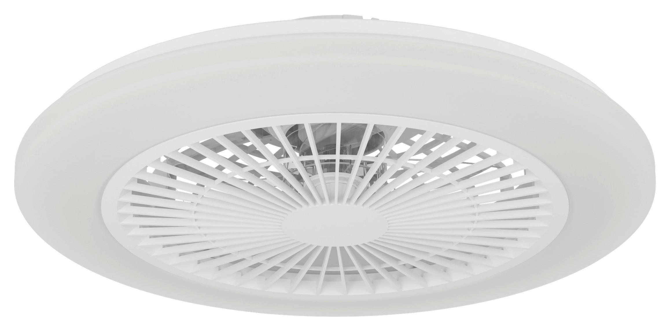 DECKENVENTILATOR - Weiß, Trend, Kunststoff (49,2cm) - Eglo