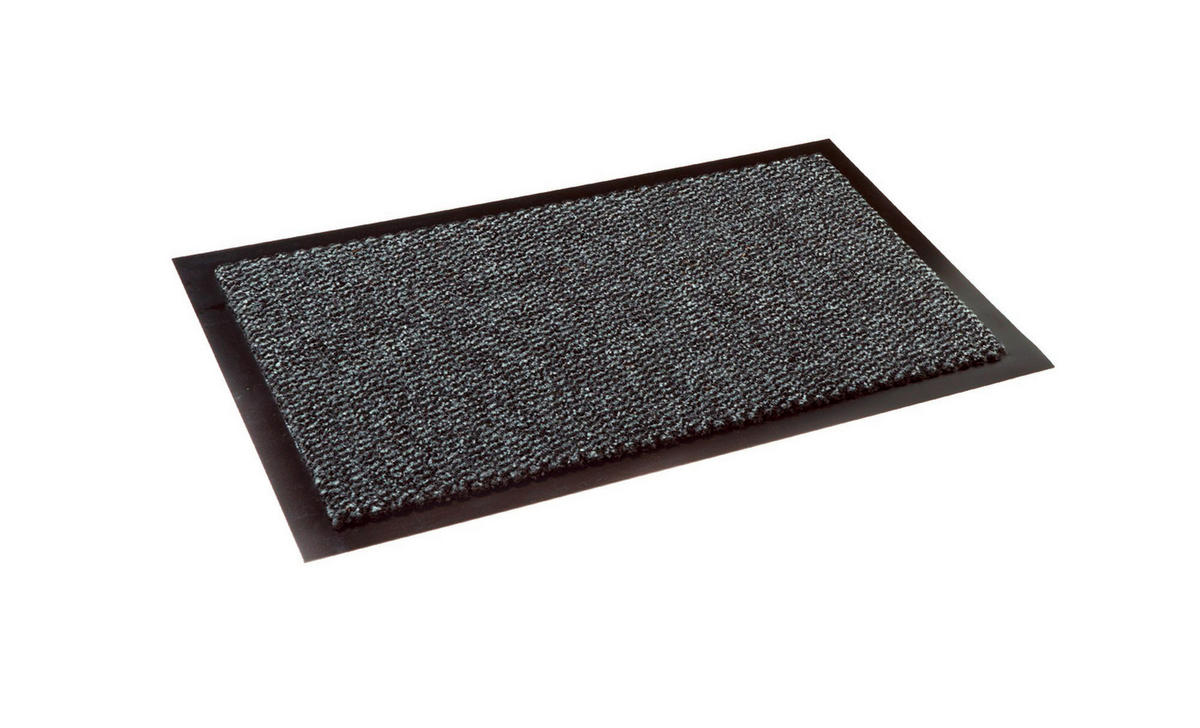 FUSSMATTE - Grau, Basics, Kunststoff (40/60cm)