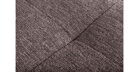 ECKSOFA in Mikrofaser Braun 276/193 cm - Chromfarben/Braun, MODERN, Kunststoff/Textil (276/193cm) - Hom`in