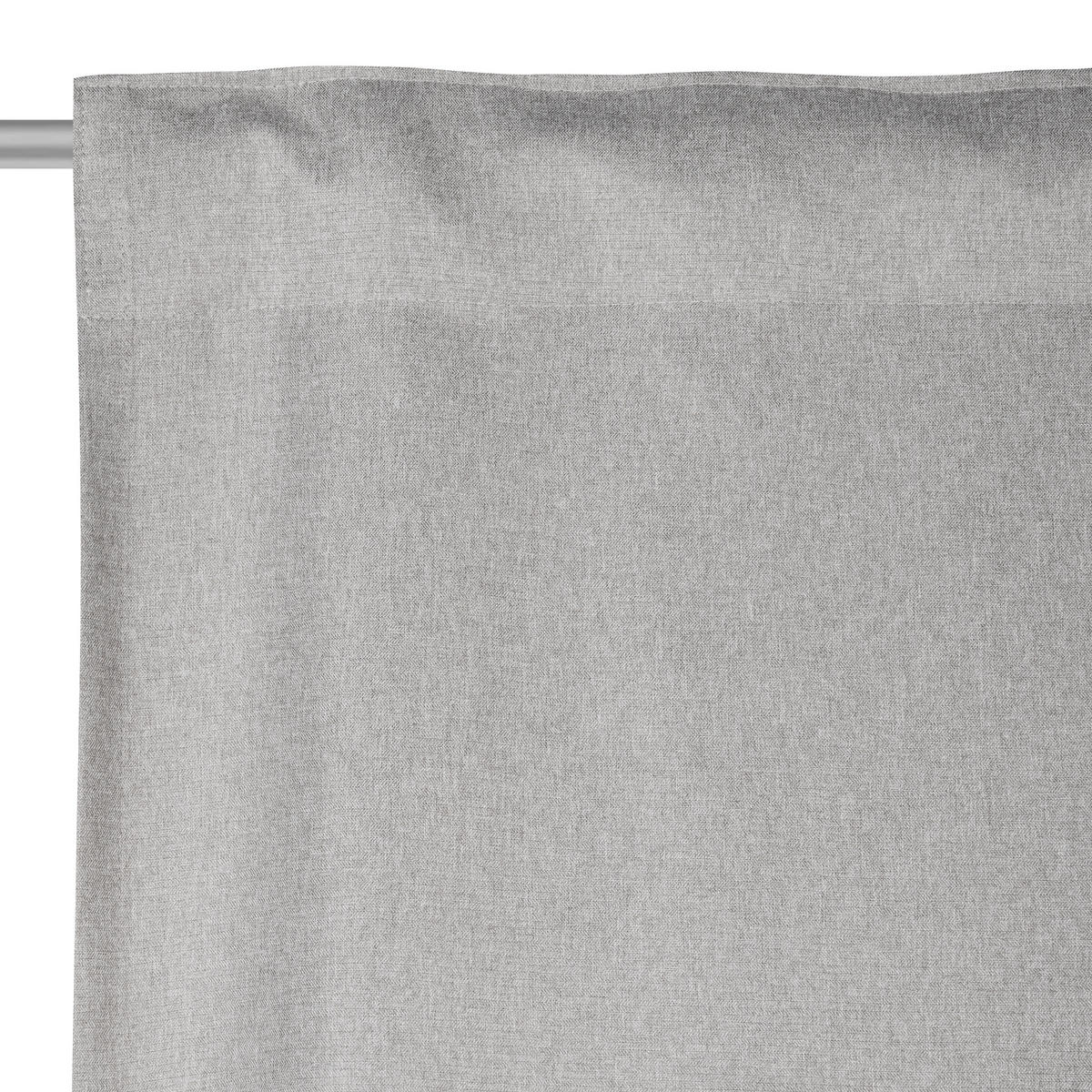 HOTOVÝ ZÁVĚS, black-out (nepropouští světlo), 140/245 cm - šedá, Basics, textil (140/245cm) - Esposa