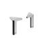 FUßSET - Chromfarben, MODERN, Metall (10cm) - Xora FUßSET - Chromfarben, MODERN, Metall (10cm) - Xora