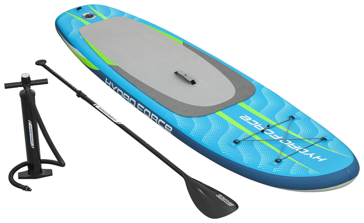 STAND-UP PADDLE BOARD HYDRO-FORCE  - Blau/Grau, KONVENTIONELL, Kunststoff/Metall (274/76/12cm) - Bestway