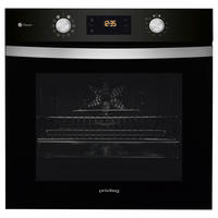 EINBAUBACKOFEN PBWK3JH8SBLG  - Edelstahlfarben/Schwarz, Basics, Glas/Metall (59,5/59,5/54.9cm) - Privileg