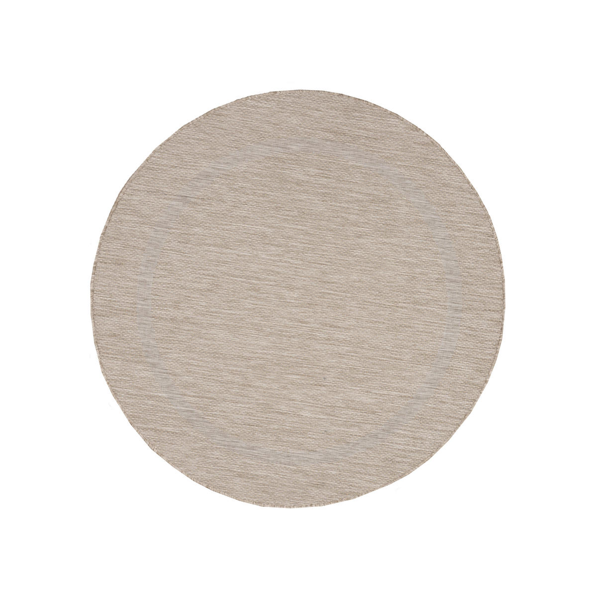 FLACHWEBETEPPICH 120/120 cm Relax Beige  - Beige, Basics, Textil (120/120cm) - Novel
