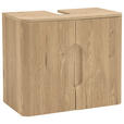 WASCHBECKENUNTERSCHRANK 61/53/35 cm  - Wildeiche, KONVENTIONELL, Holzwerkstoff (61/53/35cm) - Xora