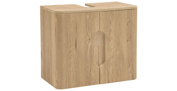 WASCHBECKENUNTERSCHRANK 61/53/35 cm  - Wildeiche, KONVENTIONELL, Holzwerkstoff (61/53/35cm) - Xora