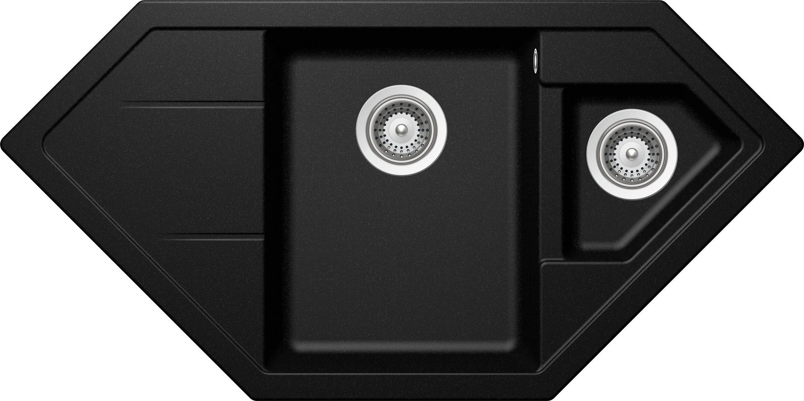 SPÜLE SIGC150UMAG  - Dunkelgrau, Basics, Stein (100,2/50cm) - Schock