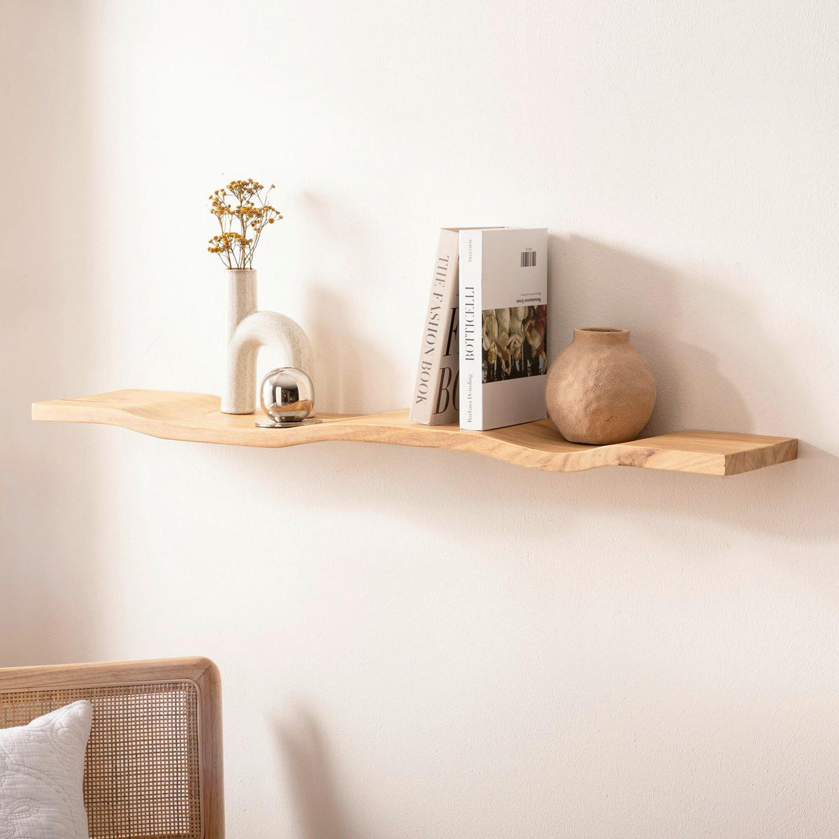 WANDBOARD100/5/20 cm Akaziefarben  - Akaziefarben, Design, Holz (100/5/20cm) - Livetastic