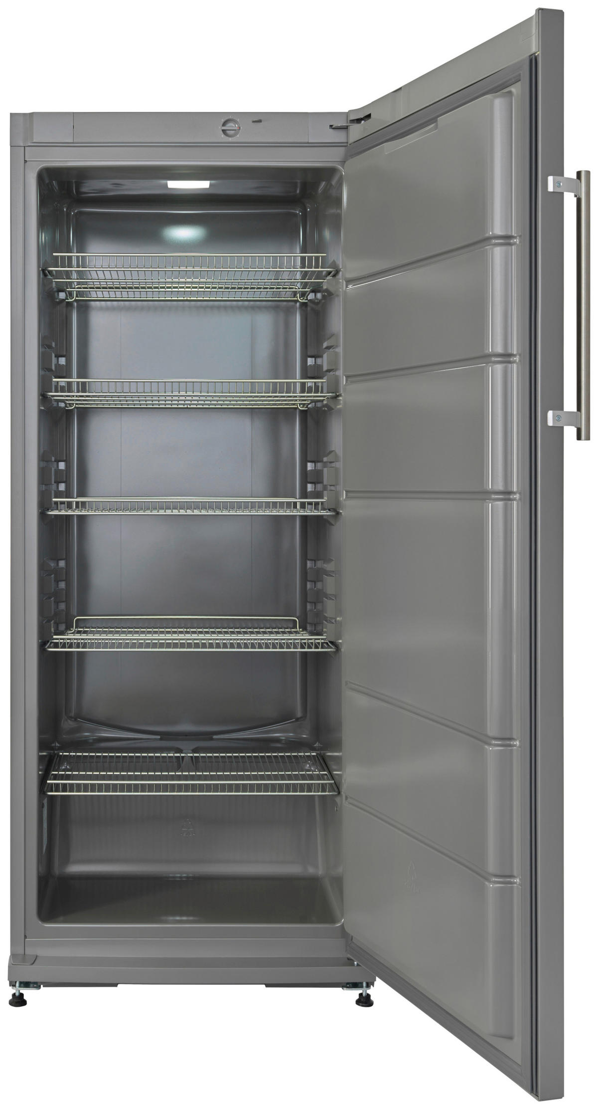 GETRÄNKEKÜHLSCHRANK 62/168/67 cm FK 2970  - Grau, Basics, Metall (62/168/67cm) - Nabo