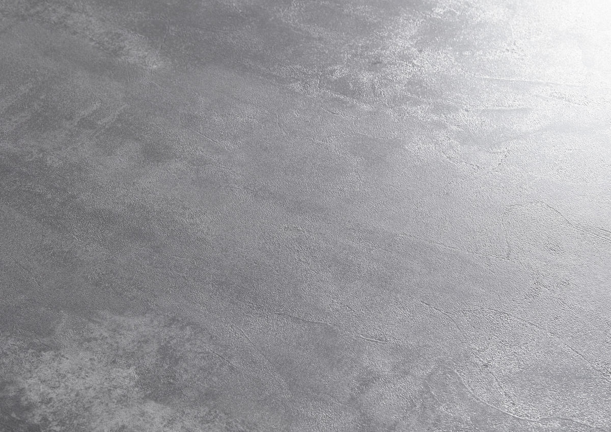 ESSTISCH rechteckig Grau  - Edelstahlfarben/Grau, Design, Holzwerkstoff (160-200/90/76cm) - Valdera