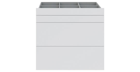 SCHUBLADENSET 90,9/82/46,8 cm Weiß - Weiß, KONVENTIONELL, Holzwerkstoff (90,9/82/46,8cm) - Hom`in