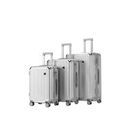 SET VALIZE DE CĂLĂTORIE - argintiu, Design, plastic/metal - Novel